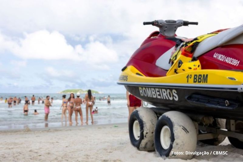 Estação Verão: Corpo de Bombeiros Militar orienta turistas para um carnaval mais seguro