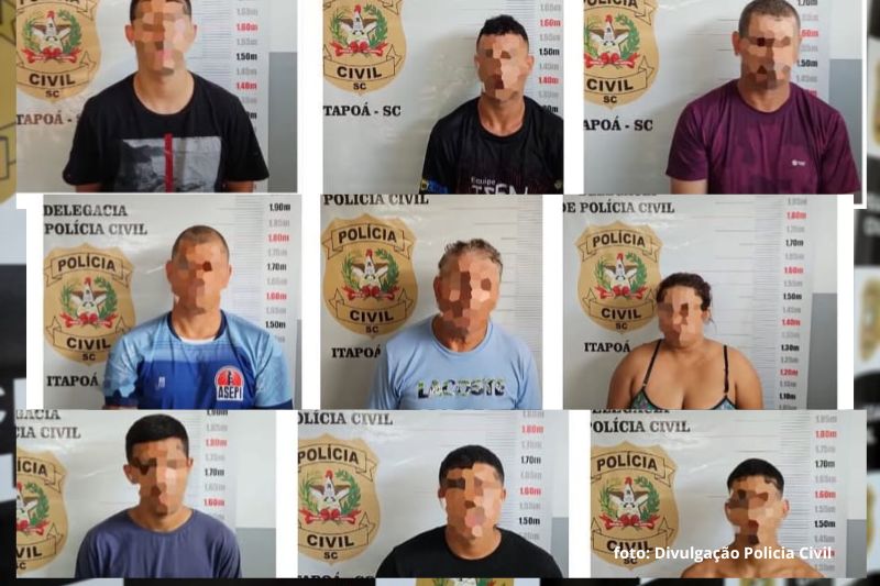 Grupo suspeito de roubar 27 caminhonetes de luxo são alvo de operação em Itapoá