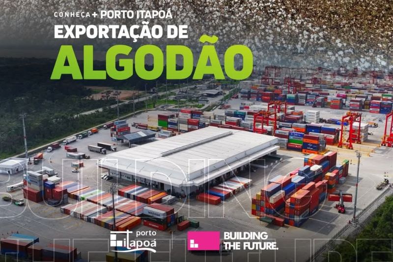 Porto Itapoá a solução logística ideal para o algodão