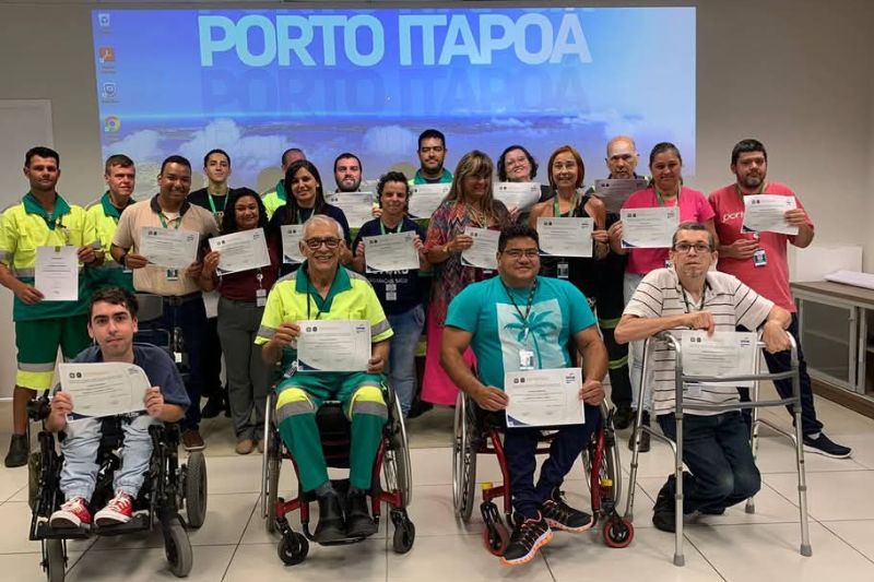 Programa Porto para Todos Fortalecendo a Cultura de Inclusão Dentro do Porto Itapoá
