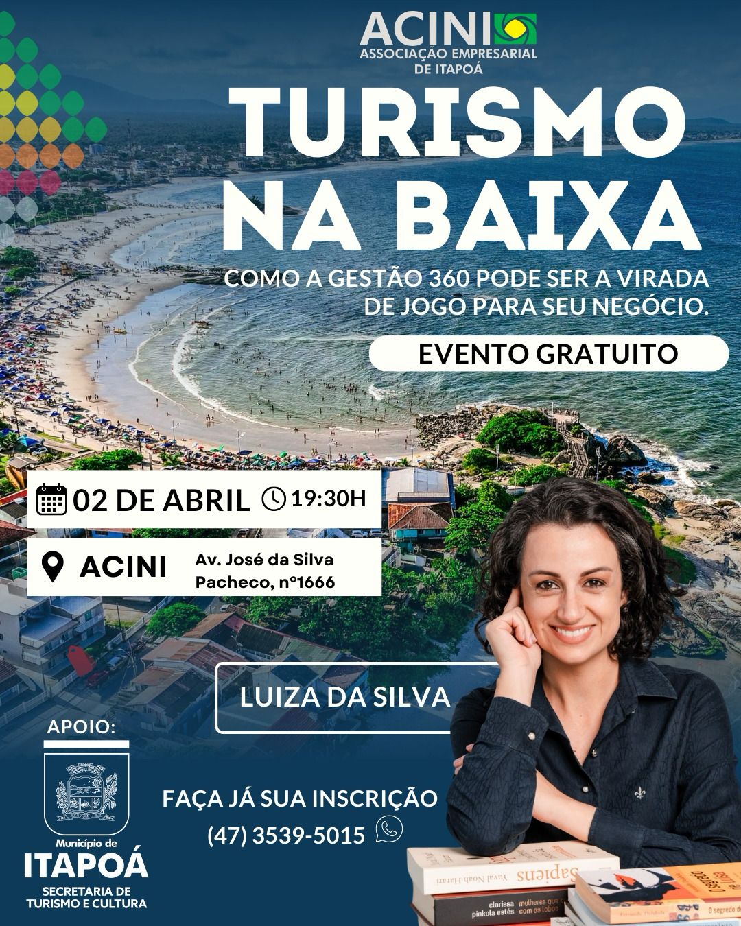 📢 Empreendedor do turismo, esta oportunidade é para você! Itapoá – SC.