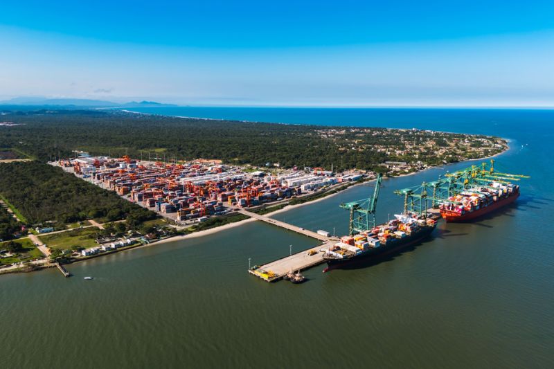 Com projeto para se tornar maior terminal da América do Sul, Porto Itapoá marca presença na Intermodal