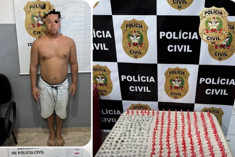 Após investigação da Polícia Civil de Itapoá, oito suspeitos foram presos por furto de motores de embarcação e tráfico de drogas.