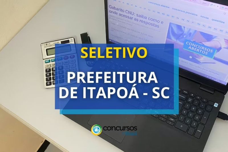 Itapoá abre processo seletivo para cadastro reserva de nível superior