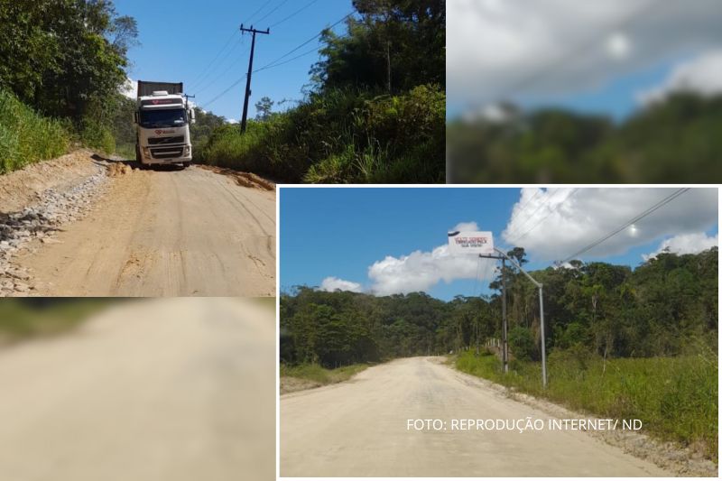 Asfaltamento da estrada entre Vila da Glória e Itapoá dá novo passo após anos de espera