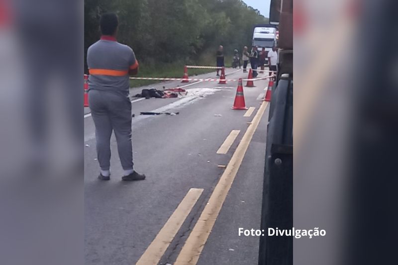 Jovem morre em grave acidente na SC-417, em Garuva