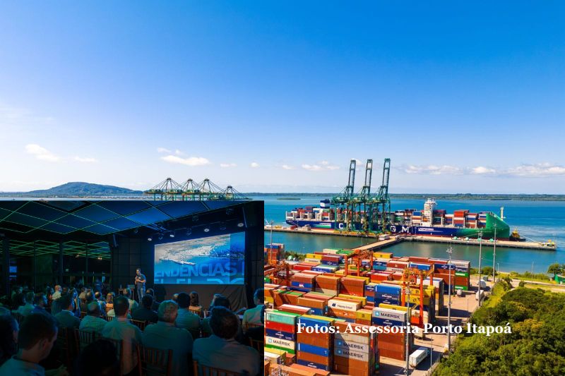 Porto Itapoá reúne empresários do trade logístico e portuário de Itajaí nesta quinta-feira (18)