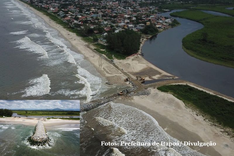 Novo canal em Itapoá vai ligar rio ao mar e impulsionar turismo e pesca local