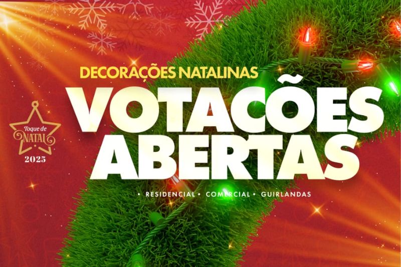 Votação dos Concursos de Natal segue aberta até 20 de dezembro