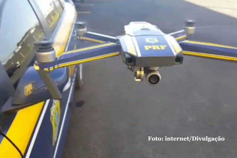 PRF passa a usar drones com zoom de alta potência para fiscalizar infrações na BR-101 em SC