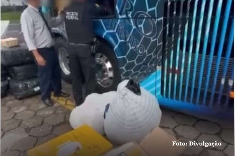 Receita Federal e ANTT realizam fiscalização conjunta na BR-101 em Garuva