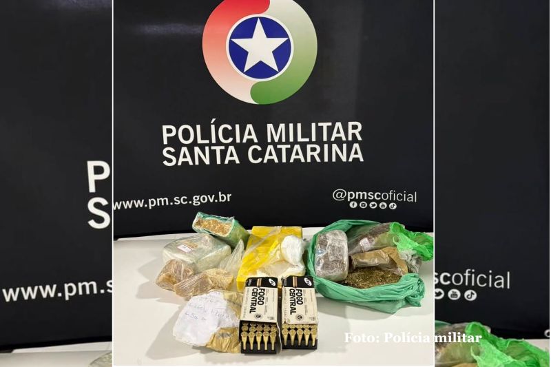 Suspeitos são conduzidos por tráfico de drogas após denúncias em Itapema do Norte