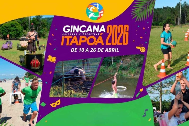Gincana de Itapoá 2026 abre inscrições e promete mais de R$ 13 mil em premiação