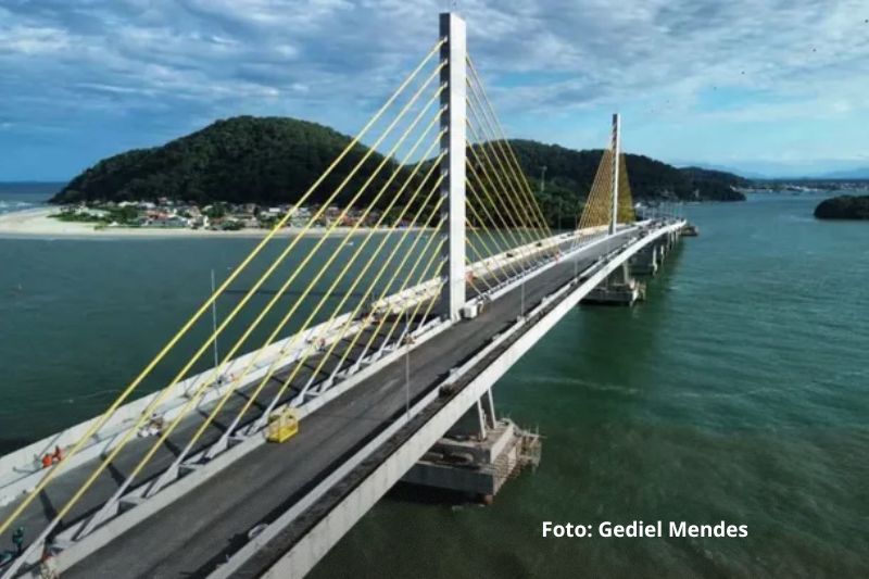 Nova ponte entre Guaratuba e Matinhos recebe nome oficial e será inaugurada nos próximos dias