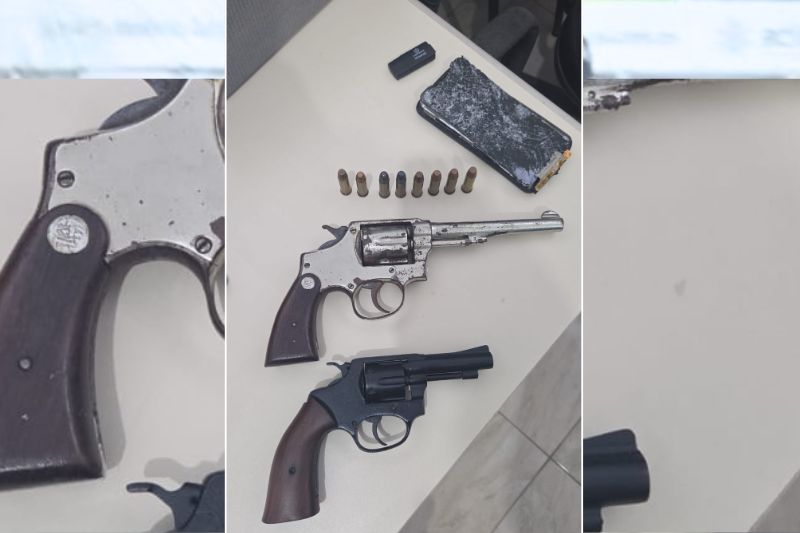 ​​Operação conjunta das polícias Civil e Militar apreende armas e equipamentos em Itapoá