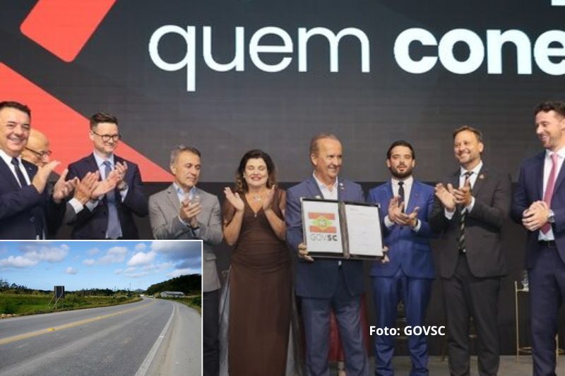 Governo lança edital para duplicação da SC-416 que liga BR-101 ao Porto Itapoá