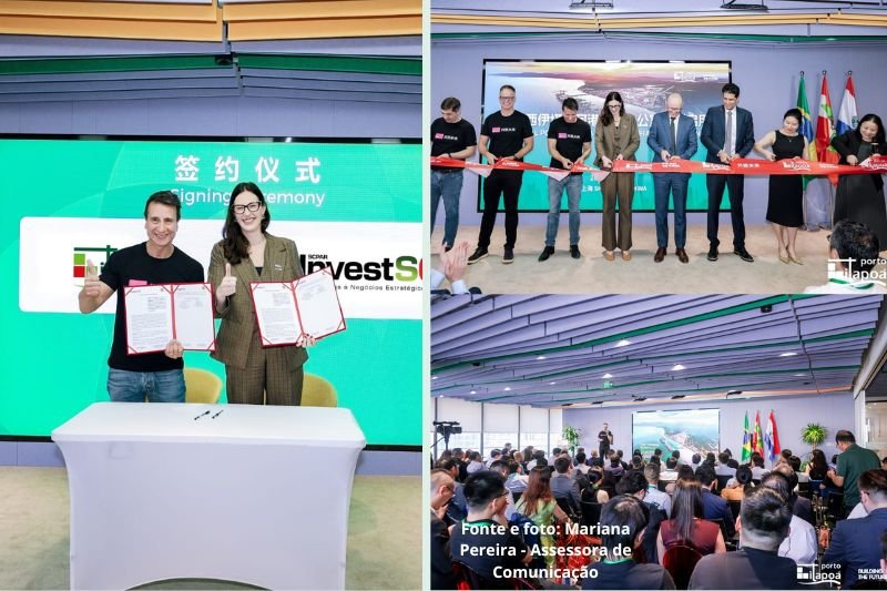 De Itapoá para Xangai: Porto inaugura escritório na China e amplia conexão com mercado asiático