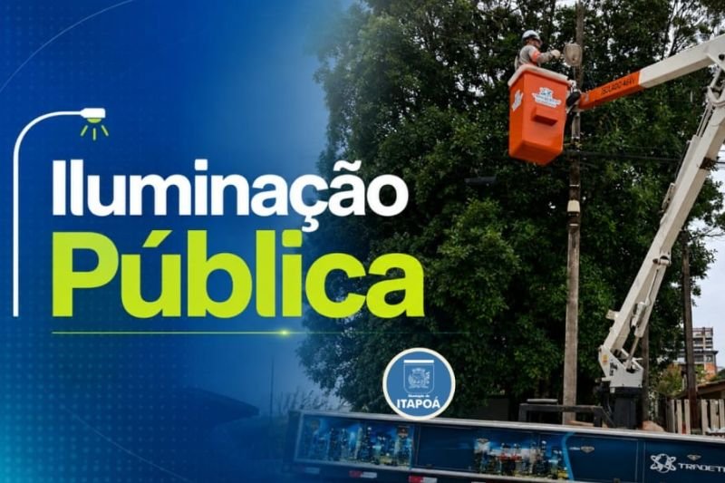 Iluminação pública: empresa vencedora da licitação inicia serviços em Itapoá