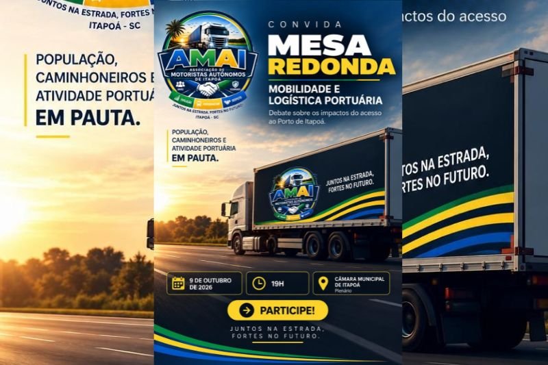 Itapoá vai debater mobilidade e logística portuária