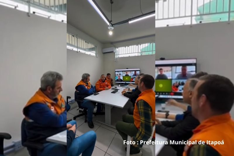 Itapoá reúne municípios da região para fortalecer ações de proteção e Defesa Civil