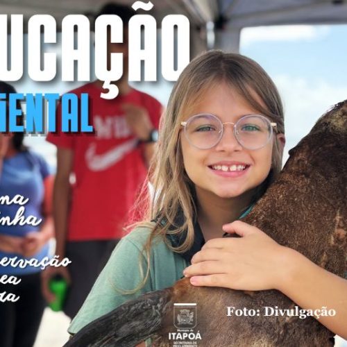 Ação de educação ambiental leva conscientização à Beira-Mar III em Itapoá