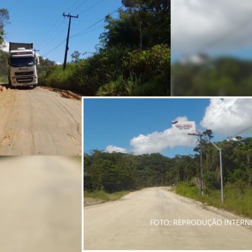Asfaltamento da estrada entre Vila da Glória e Itapoá dá novo passo após anos de espera