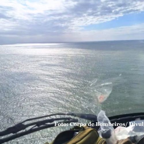 Buscas por homem desaparecido no mar entram no quinto dia no Litoral Norte de SC