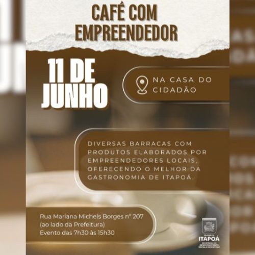 CAFÉ COM EMPREENDEDOR – 3ª EDIÇÃO