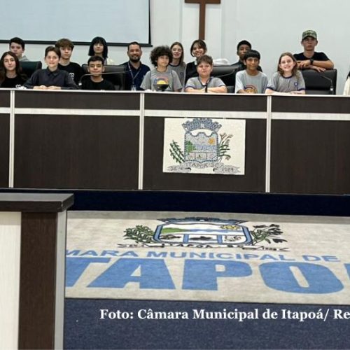 Câmara homologa candidaturas do Programa Vereador Mirim 2026 e realiza capacitação sobre campanha eleitoral