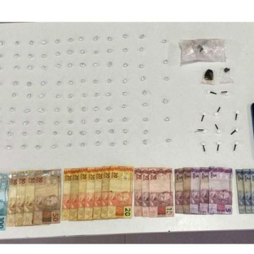 Casal é preso por tráfico de drogas em condomínio de Itapoá