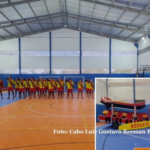 Corpo de Bombeiros reforçam segurança nas praias de Itapoá para a temporada de verão