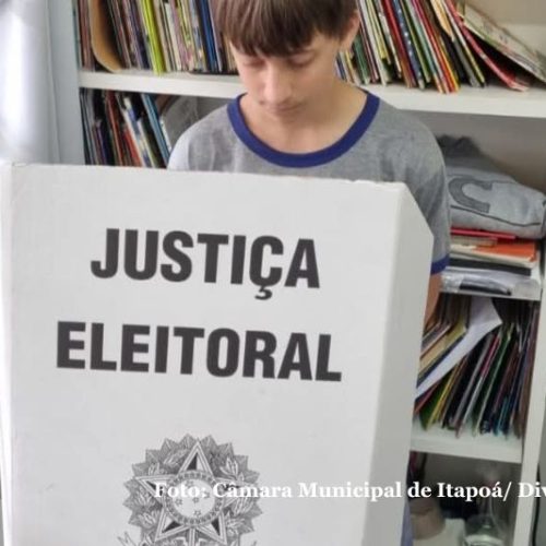 Eleições da Câmara Mirim movimentaram escolas de Itapoá com participação e cidadania