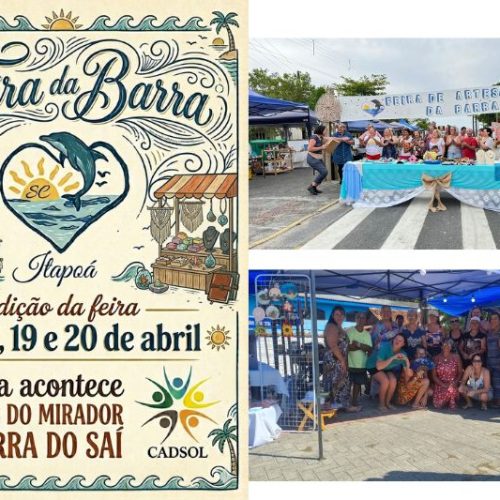 Feira da Barra impulsiona economia criativa em Itapoá