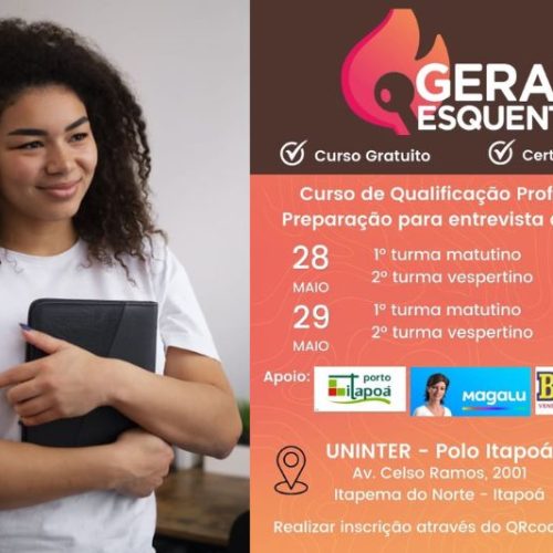 Porto Itapoá e GERAR promovem curso focado na preparação para entrevistas de emprego