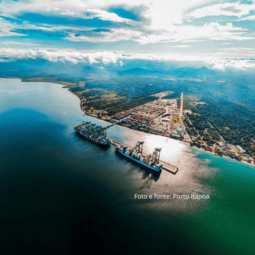 Foto e fonte Porto Itapoá