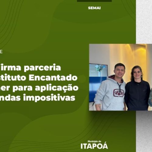 Itapoá firma parceria de R$ 160 mil com instituto socioambiental
