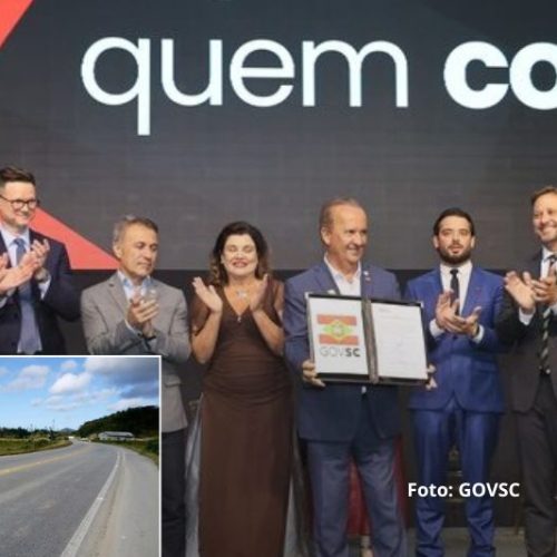 Governo lança edital para duplicação da SC-416 que liga BR-101 ao Porto Itapoá