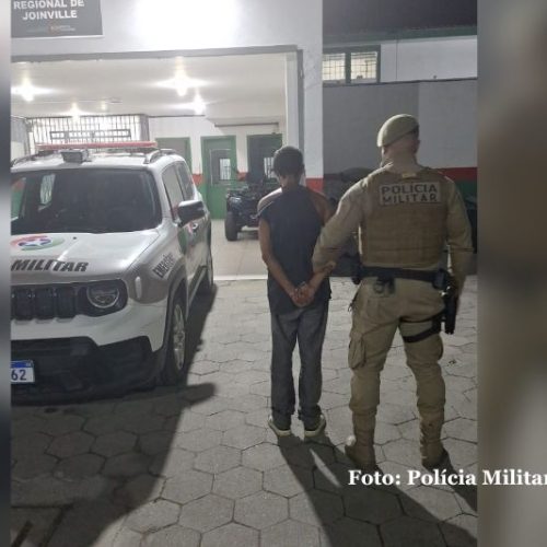 Homem é preso em Itapoá após cumprimento de mandado judicial
