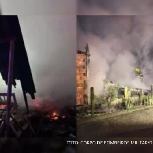 Incêndio em Garuva termina em tragédia mulher cadeirante é encontrada morta dentro de casa