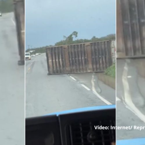 Rajadas de até 90 km/h provocam danos em Garuva e mobilizam equipes da Defesa Civil