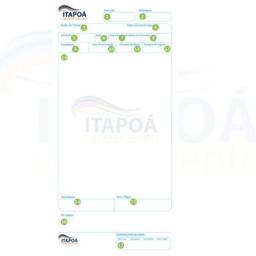 Conta de água em Itapoá terá novo formato e passará a ser emitida como nota fiscal