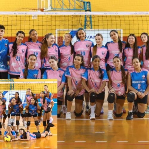 Itapoá chega à final da 1ª edição da LIVAM Sub-15 e faz história no voleibol feminino