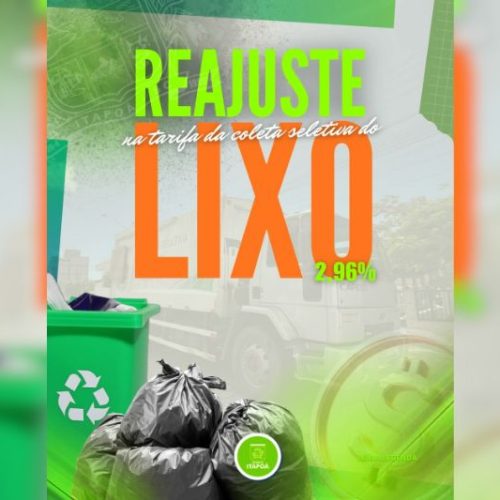 Itapoá reajusta tarifa de coleta de resíduos e limpeza urbana para 2026