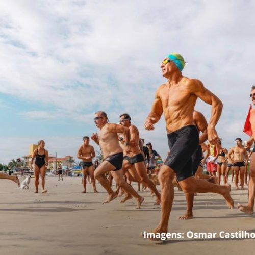 Itapoá recebe 7º Desafio de Lifesaving com participação de cerca de 80 guarda-vidas