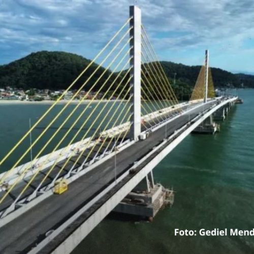 Nova ponte entre Guaratuba e Matinhos recebe nome oficial e será inaugurada nos próximos dias