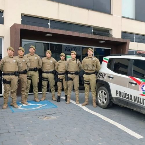 PMSC recebe seis policiais militares temporários para reforçar efetivo em Itapoá