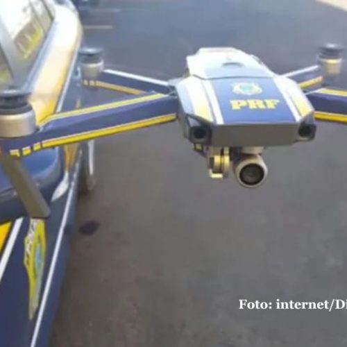 PRF passa a usar drones com zoom de alta potência para fiscalizar infrações na BR-101 em SC