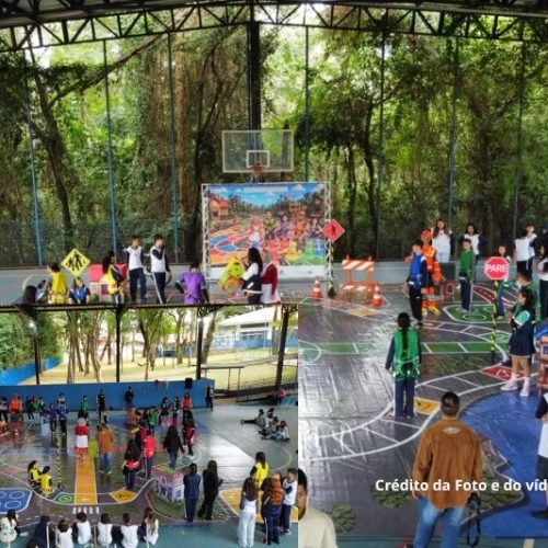 Play no Trânsito leva educação e cidadania para escolas de Itapoá durante Semana Nacional do Trânsito