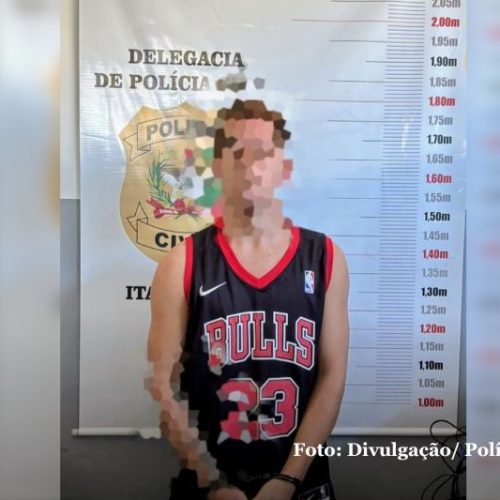 Polícia Civil de Itapoá prende homem de 22 anos por envolvimento com o tráfico de drogas