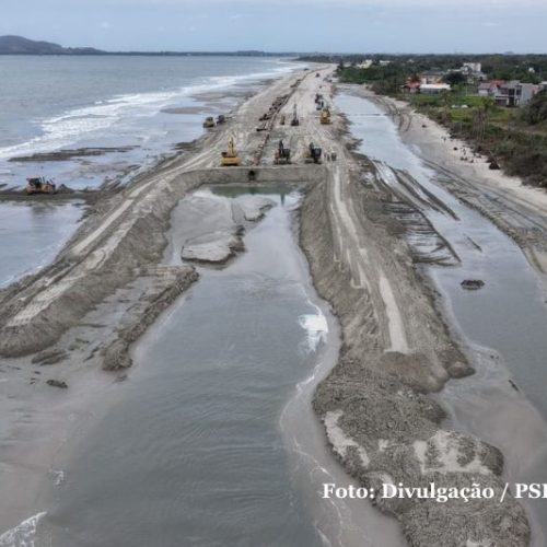 Porto Itapoá acelera obras, amplia praias e prepara a cidade para receber navios de grande porte